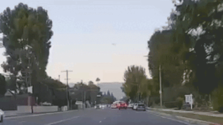 Los Angeles NBC helicopter seen plummeting toward ground in dashcam video