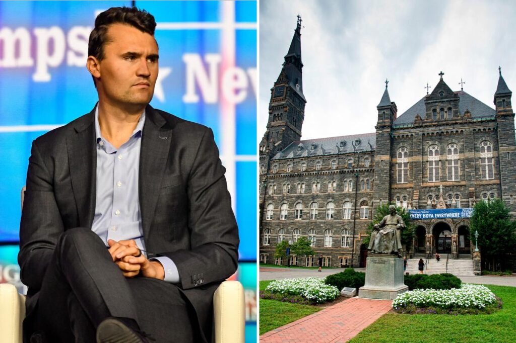 Outrage as Georgetown students reportedly plan Charlie Kirk ‘lookalike contest’ on assassination anniversary Outrage as Georgetown students reportedly plan Charlie Kirk ‘lookalike contest’ on assassination anniversary