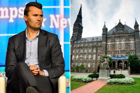 Outrage as Georgetown students reportedly plan Charlie Kirk ‘lookalike contest’ on assassination anniversary
