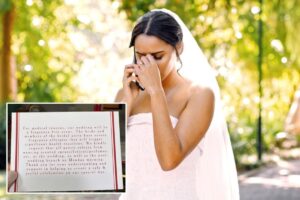 Woman sparks online debate after instructing wedding guests to follow one strict rule