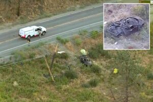 Four dead after bodies ejected from overpacked car in horrific crash