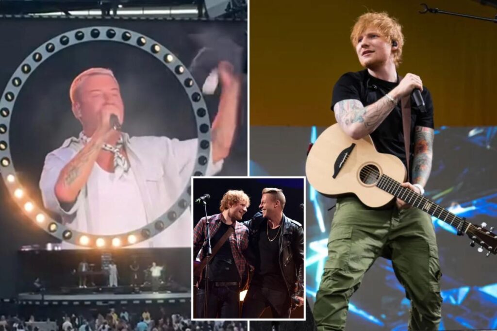 Ed Sheeran set to return to stage for 1st time since Macklemore was cut, other acts withdrew Ed Sheeran set to return to stage for 1st time since Macklemore was cut, other acts withdrew