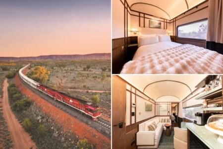 Letting off steam: Australia’s legendary luxury rail line rolls out sumptuous new suites