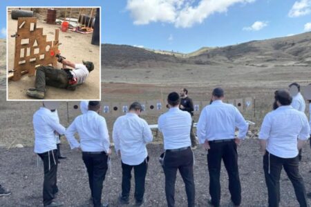 Exclusive | Inside the ‘summer camp’ training rabbis how to use firearms