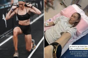 Diarrhea-soaked Hyrox athlete divides internet over whether she should have quit Diarrhea-soaked Hyrox athlete divides internet over whether she should have quit