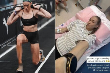 Diarrhea-soaked Hyrox athlete divides internet over whether she should have quit Diarrhea-soaked Hyrox athlete divides internet over whether she should have quit
