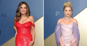 All the Red and Purple Splashes of Color at the 2026 Emmys: Mariska Hargitay, Florence Pugh, More