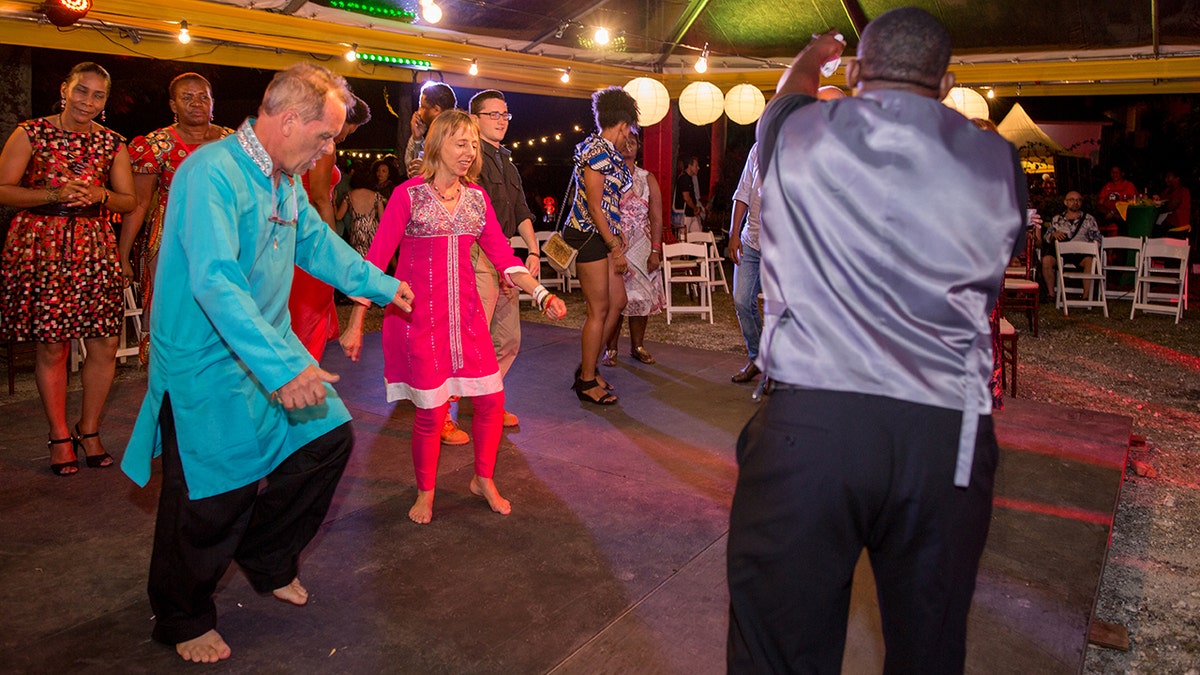 Code Pink founder, Jodie Evans and Roy Singham's wedding celebration in Jamaica