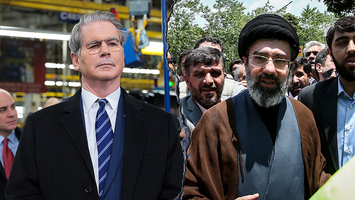 Scott Bessent and Mojtaba Khamenei