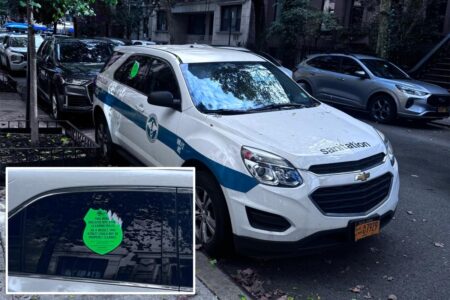 ‘Disgruntled’ car owner slaps ‘shame sticker’ on NYC sanitation car