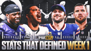 NFL Week 1 Defining Stats: Record-Setting Scoring, Historic Performances NFL Week 1 Defining Stats: Record-Setting Scoring, Historic Performances