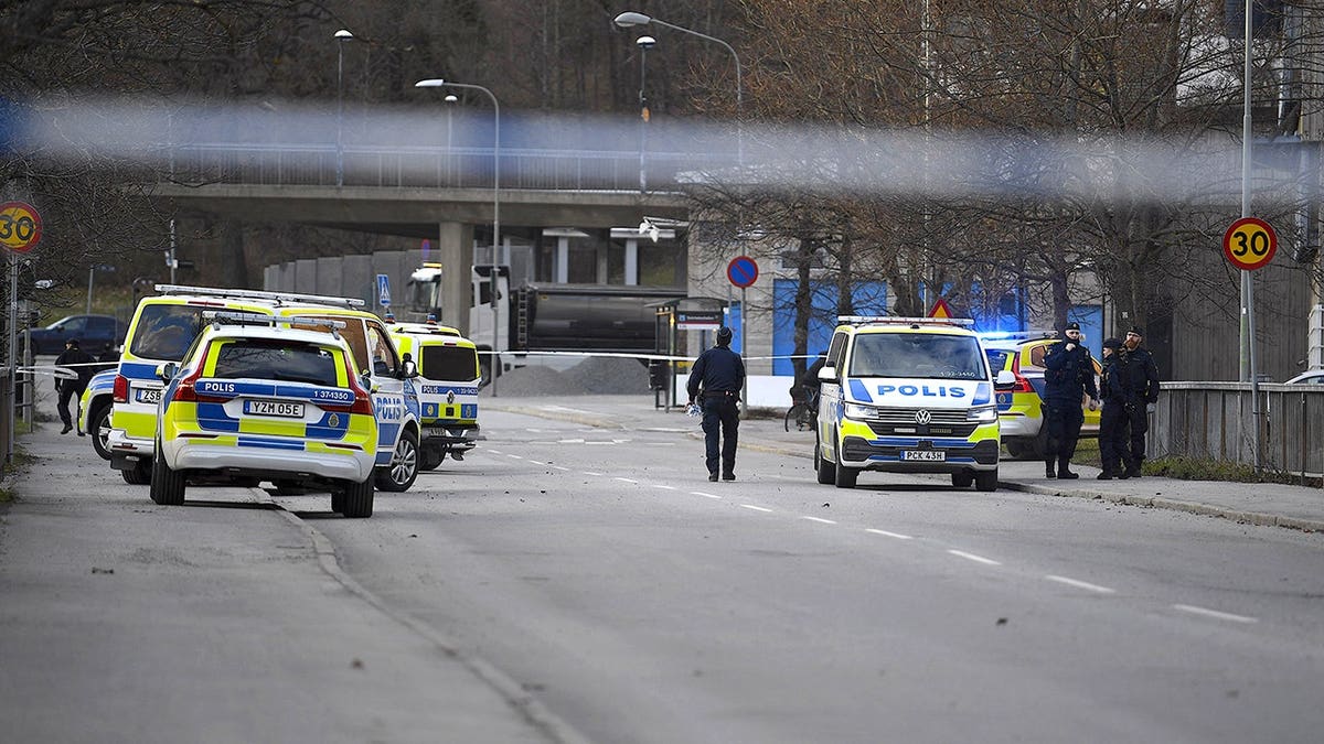 Gang violence in Sweden.
