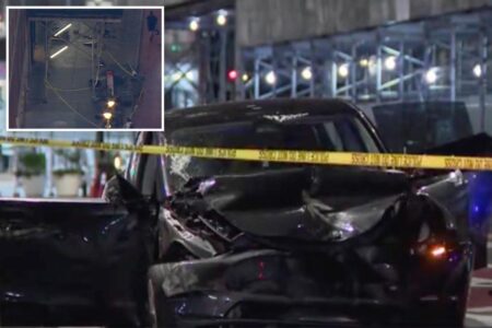 One killed after out-of-control Tesla smashes into NYC scaffolding