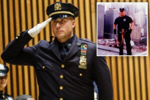 NYPD legacy cop promoted to sergeant — nearly 25 years after detective dad, FDNY uncle lost lives on 9/11 NYPD legacy cop promoted to sergeant — nearly 25 years after detective dad, FDNY uncle lost lives on 9/11
