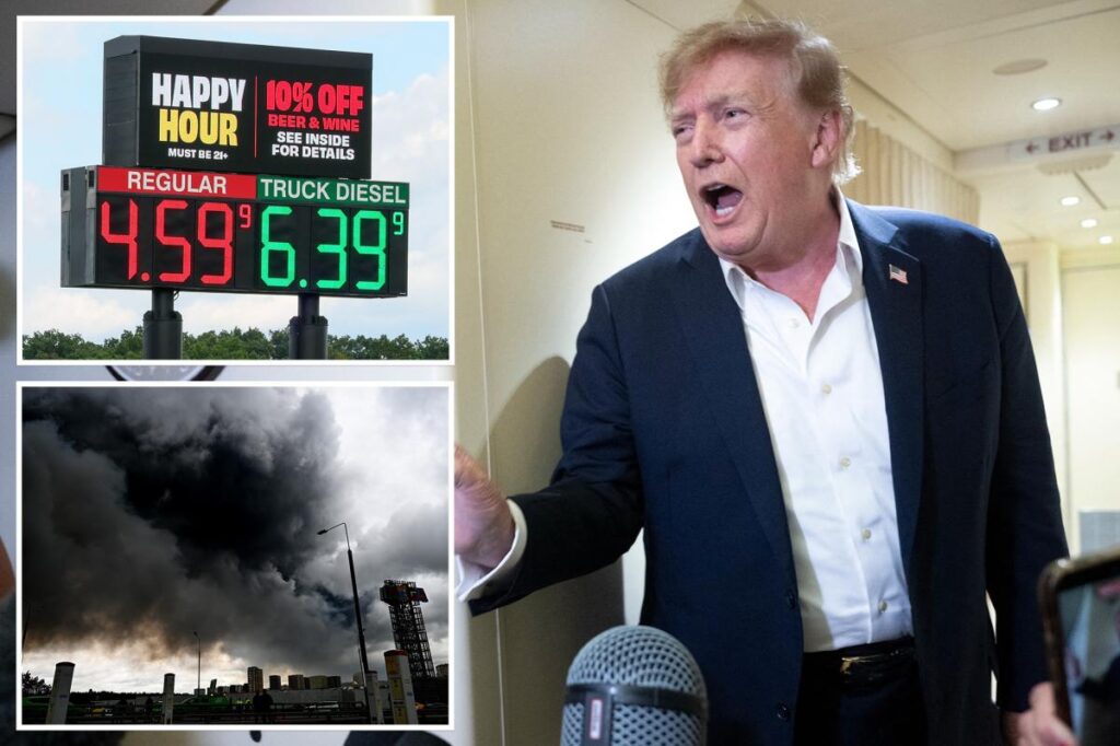 Trump says Ukraine, Russia agree to stop energy strikes as US diesel prices soar past Trump says Ukraine, Russia agree to stop energy strikes as US diesel prices soar past