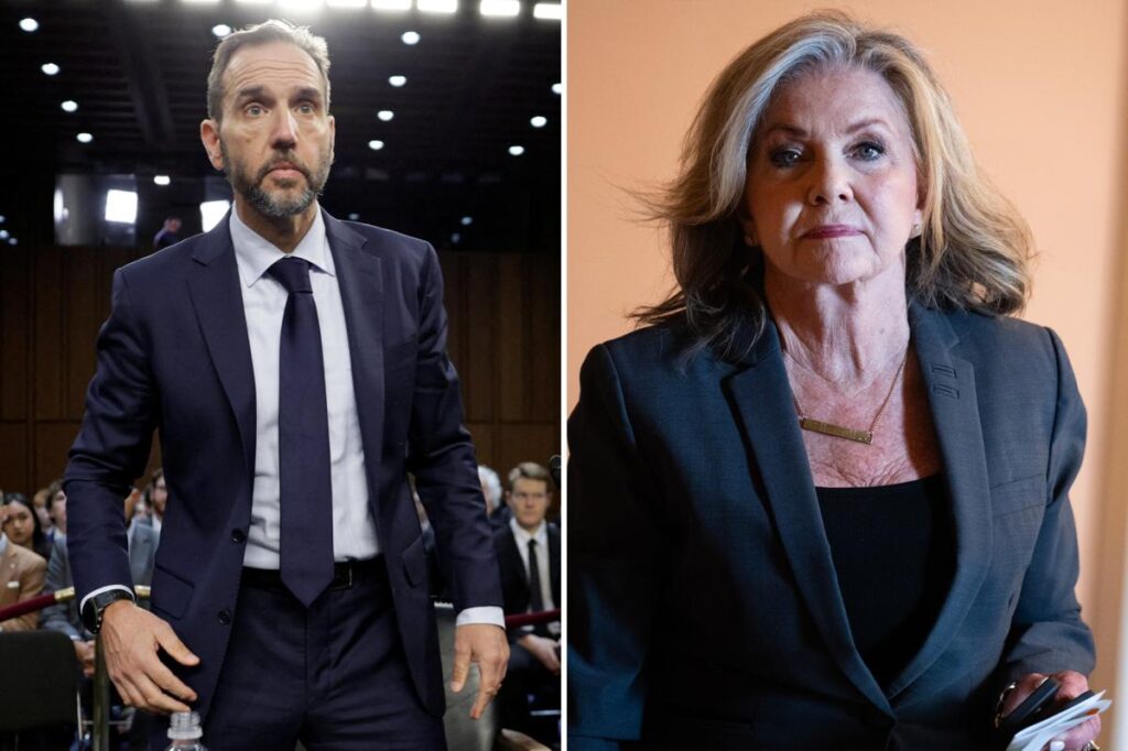 Sen. Marsha Blackburn sues ex-Special Counsel Jack Smith, says he illegally obtained her phone records Sen. Marsha Blackburn sues ex-Special Counsel Jack Smith, says he illegally obtained her phone records