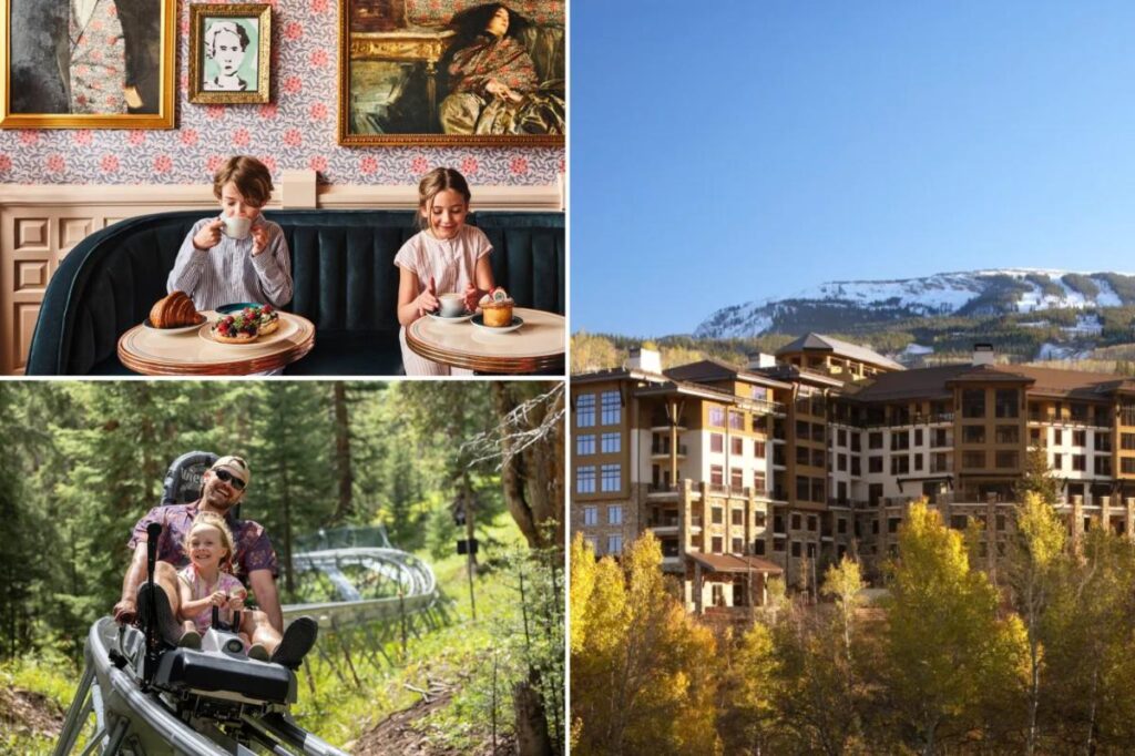 Peak pleasure: The tony town of Aspen is a (rich) kid’s heaven on earth